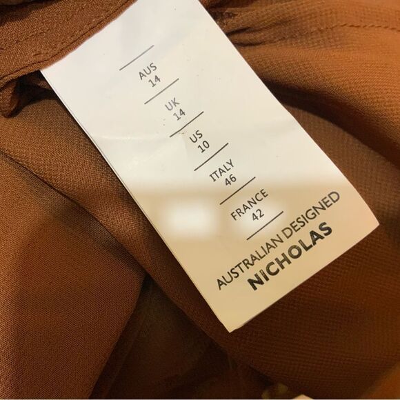 Nicholas sleeveless size 10 Tan  Top - Picture 7 of 10